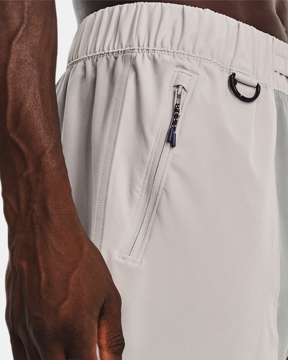 Men's UA Run Trail Pants in Gray image number 5